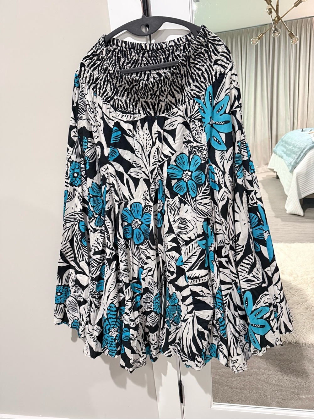 Jabulani Gypsy Full Floral Skirt Size Large